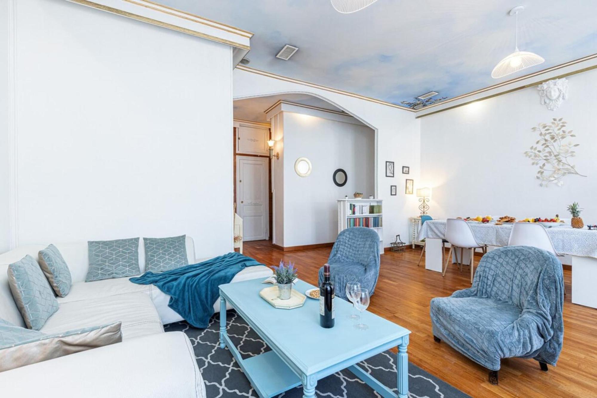 Appartamento Risso - Comfortable 3 Bedrooms With Balcony Nizza